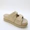 Womens Ugg Goldenstar Hi Slides Sand Uk Size 5