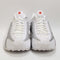 Nike Shox R4 Trainers White White Metallic Silver Max Orange