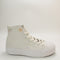 Odd Sizes -  Converse All Star Lift Hi White Moonstone Violet Mouse - UK Sizes Right 6/Left 5