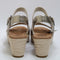 Womens Toms Audrey Sandals Light Gold Metallic