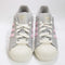 adidas Superstar II Trainers Grey Clear Pink Offwhite