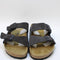 Womens Birkenstock Arizona Two Strap Velvet Gray Uk Size 7