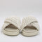 Womens Inuikii Woven Slides White