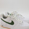 Nike Air Force 1 White Forest Green Gum Yellow Uk Size 5.5