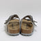 Womens Birkenstock Arizona Two Strap Stone Coin Suede