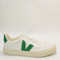 Odd Sizes -  Veja Campo White Emeraude F - UK Sizes Right 6/Left 5