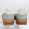 adidas Gazelle Bold W Trainers Clear Sky Cream White Gold Metallic