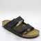 Womens Birkenstock Arizona Two Strap Velvet Gray Uk Size 7