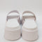 Womens Juicy Couture Baby Track Sandals White Uk Size 6