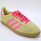 Womens Adidas Gazelle Trainers Power Yellow Lucid Pink Gum Uk Size 6