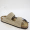 Womens Birkenstock Arizona Two Strap Suede Taupe Uk Size 4.5