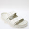 Womens Birkenstock Arizona Two Strap Exquisite White Uk Size 5.5