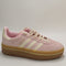 Odd Sizes -  adidas Gazelle Bold W Trainers Clear Pink Cream White Gold Metallic - UK Sizes Right 5.5/Left 5