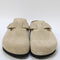 Womens Birkenstock Boston Clogs Sandcastle Suede Uk Size 5