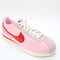 Odd Sizes -  Nike Cortez Trainers Medium Soft Pink Fire Red Sail Team Orange - UK Sizes Right 7.5/Left 7
