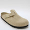 Womens Birkenstock Boston Clogs Sandcastle Suede Uk Size 5