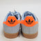 Kids adidas Gazelle 2 Kids Clear Sky Black Solar Orange Uk Size 11 Youth