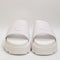 Womens Juicy Couture Baby Track Sandals White