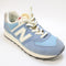 New Balance 574 Trainers Blue Laguna Sea Salt Uk Size 6