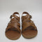 Odd Sizes - Womens Toms Sicily Sandals Tan Leather - UK Sizes Right 6/Left 7