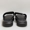 Mens Vagabond Shoemakers Nate Woven Slides Black Leather