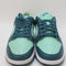 Nike Dunk Low Geode Teal White Emerald Rise Uk Size 5