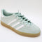 adidas Gazelle Indoor Trainers Ash Green White Gum Uk Size 5