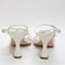 Womens Office Milion Dollar Strappy Sandals Off White