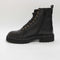 Womens Office April Stud Detail Lace Up Boots Black Leather