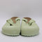 Mens Birkenstock Boston Clogs Faded Lime