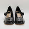 Womens Office Morgen Block Heel Mary Janes Black Patent