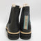 Womens TOMS Bennet Chelsea Faux Fur Lined Boots Black
