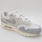 Mens Nike Air Max 1 Pure Platinum Light Smoke Grey White Sail Uk Size 6