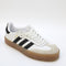 adidas Sambae White Core Black Gold Metallic Uk Size 3.5