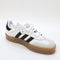 adidas Sambae White Core Black Gold Metallic Uk Size 3.5