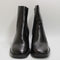 Womens Office Annabella Square Toe Leather Black Leather