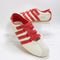 adidas Tokyo Mary Jane Trainers Cream White Red Gold Metallic