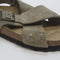 Womens Birkenstock Tulum Cross Sandals Taupe Suede Uk Size 4.5