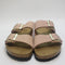 Womens Birkenstock Arizona Two Strap Soft Pink Nubuck Uk Size 5.5