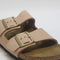 Womens Birkenstock Arizona Two Strap Soft Pink Nubuck Uk Size 5.5