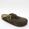 Womens Birkenstock Boston Clogs Mocca Suede Uk Size 5.5