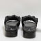 Womens Inuikii Fjord Flower Slides Black