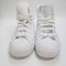 Converse All Star Hi Leather White Mono Leather Uk Size 5