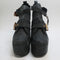 Womens Jeffery Campbell Litrane Platform Ankle Boot Black Leather Gold Uk Size 7