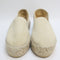 Womens Gaimo For Office Platform Espadrille Cream Suede Uk Size 6