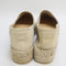 Womens Gaimo For Office Platform Espadrille Cream Suede Uk Size 6