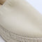 Womens Gaimo For Office Platform Espadrille Cream Suede Uk Size 6