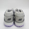 New Balance Bb550 Grey Dark Gray Off White Purple Uk Size 6