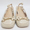 Womens Office Montana Slingback Trim Court Heels Off White Uk Size 5