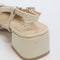 Womens Office Montana Slingback Trim Court Heels Off White Uk Size 5